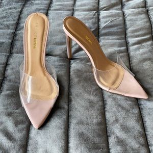 I’m Not The Only One Heeled Sandals - Laurent 3 Nude